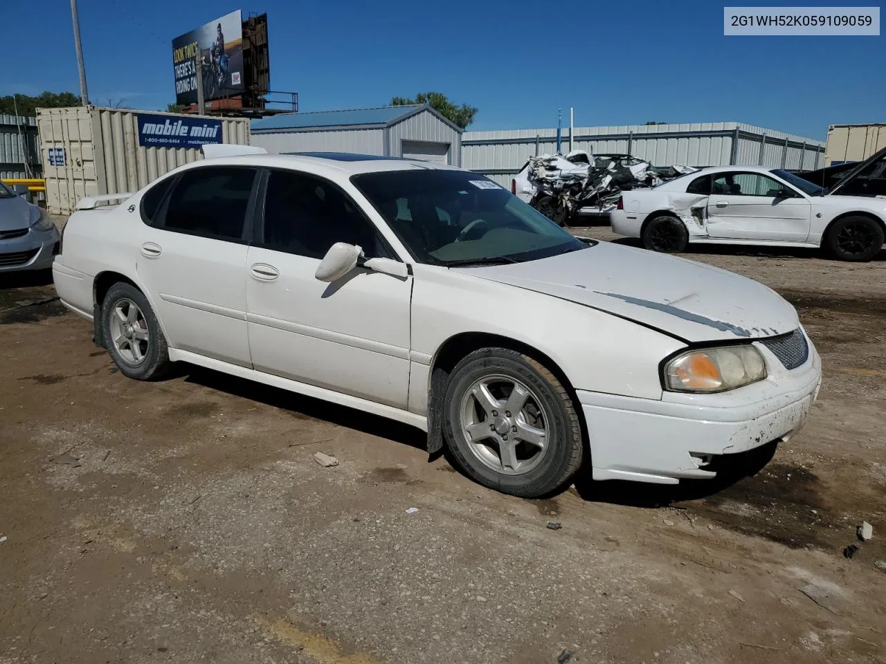 2005 Chevrolet Impala Ls VIN: 2G1WH52K059109059 Lot: 73012664