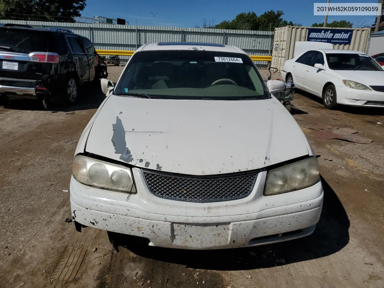 2005 Chevrolet Impala Ls VIN: 2G1WH52K059109059 Lot: 73012664