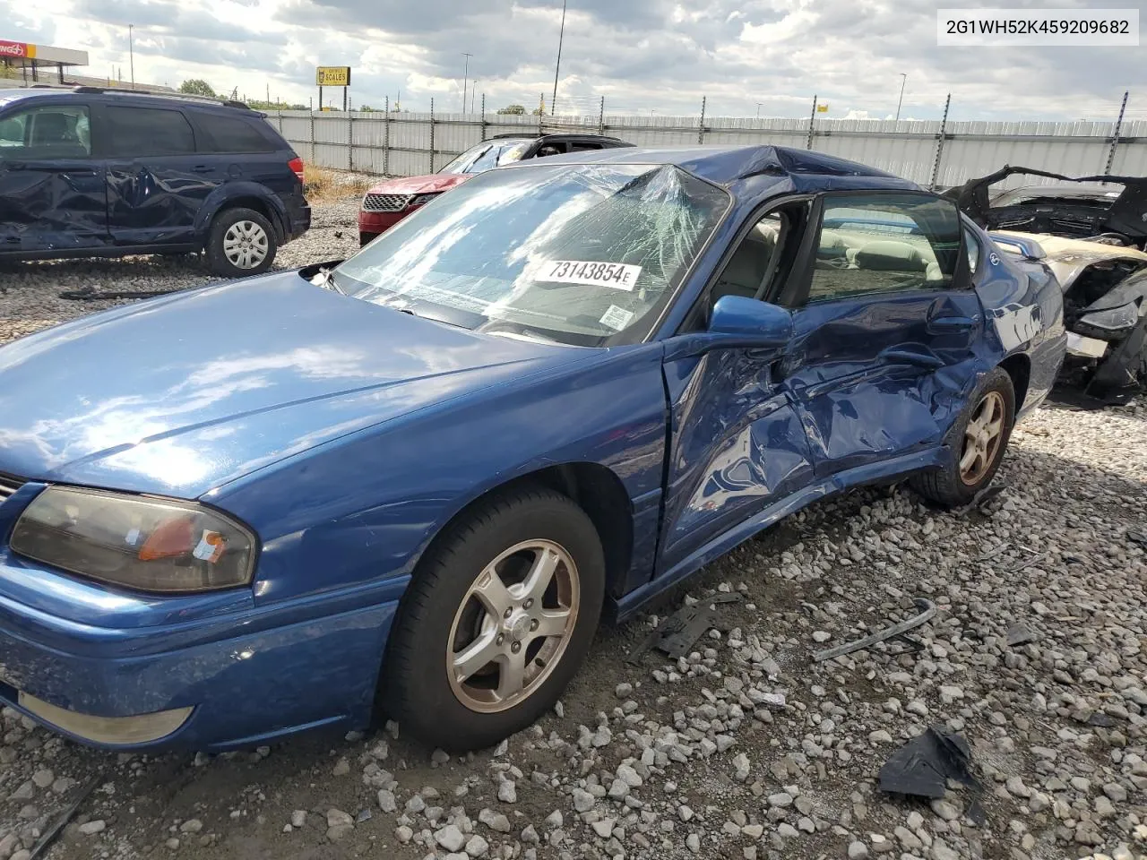 2005 Chevrolet Impala Ls VIN: 2G1WH52K459209682 Lot: 73143854