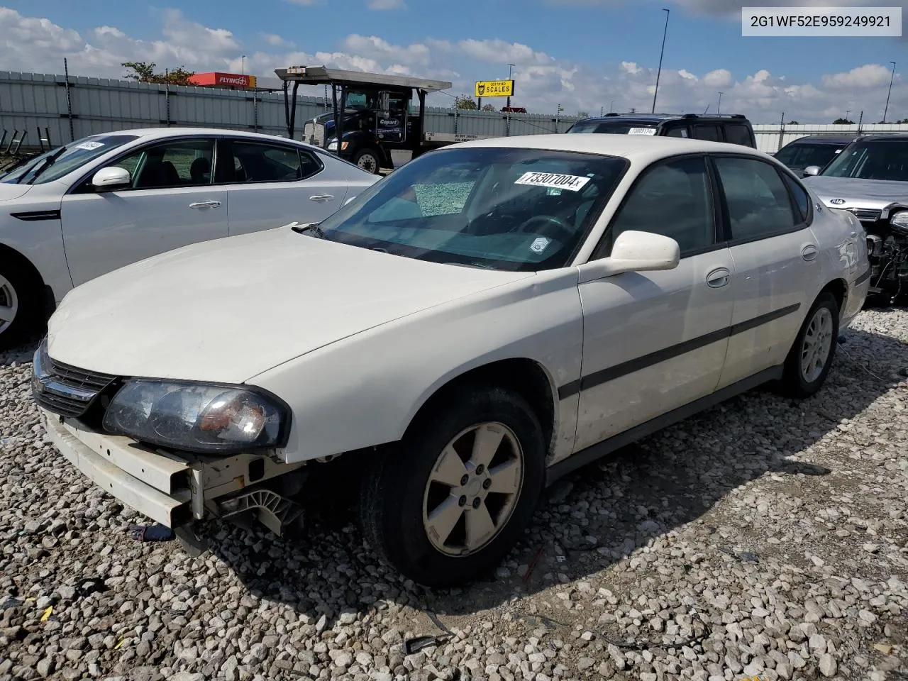 2G1WF52E959249921 2005 Chevrolet Impala