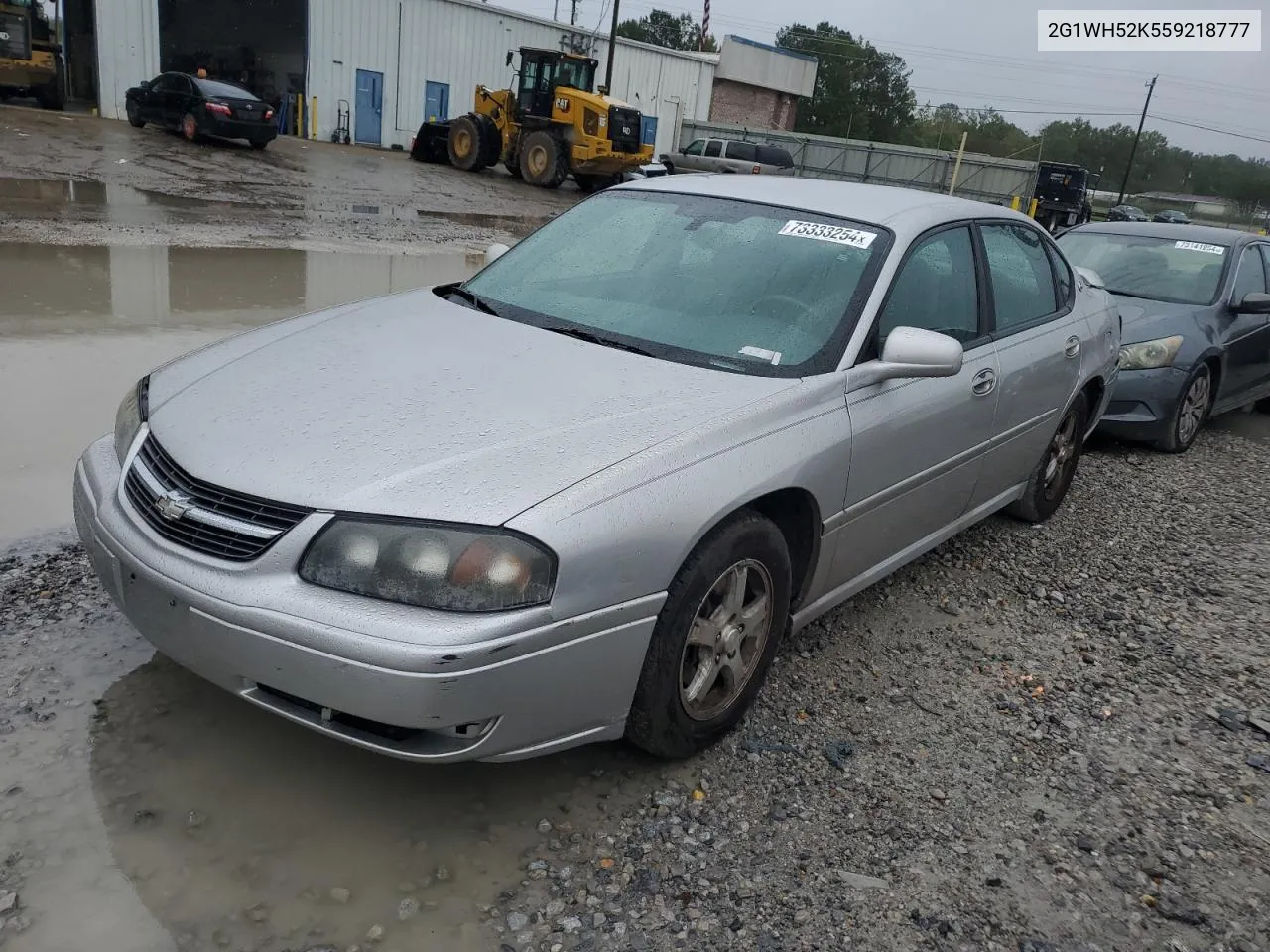 2G1WH52K559218777 2005 Chevrolet Impala Ls