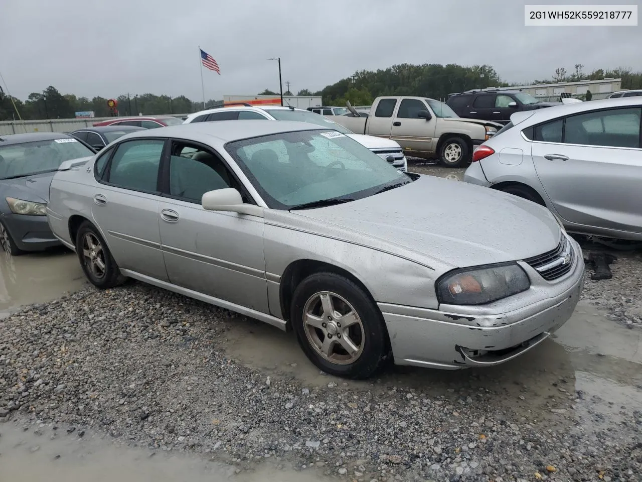 2005 Chevrolet Impala Ls VIN: 2G1WH52K559218777 Lot: 73333254