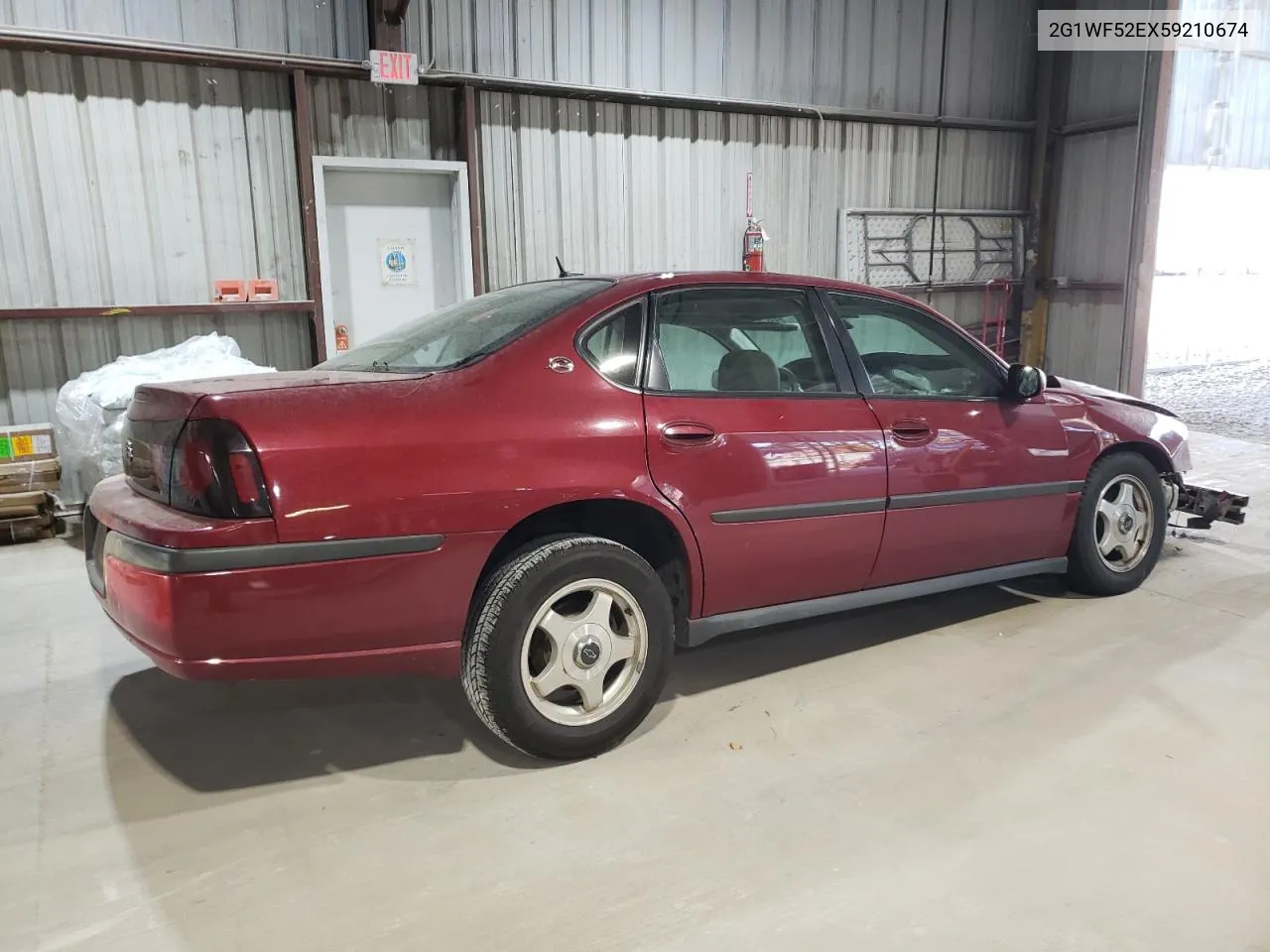 2G1WF52EX59210674 2005 Chevrolet Impala