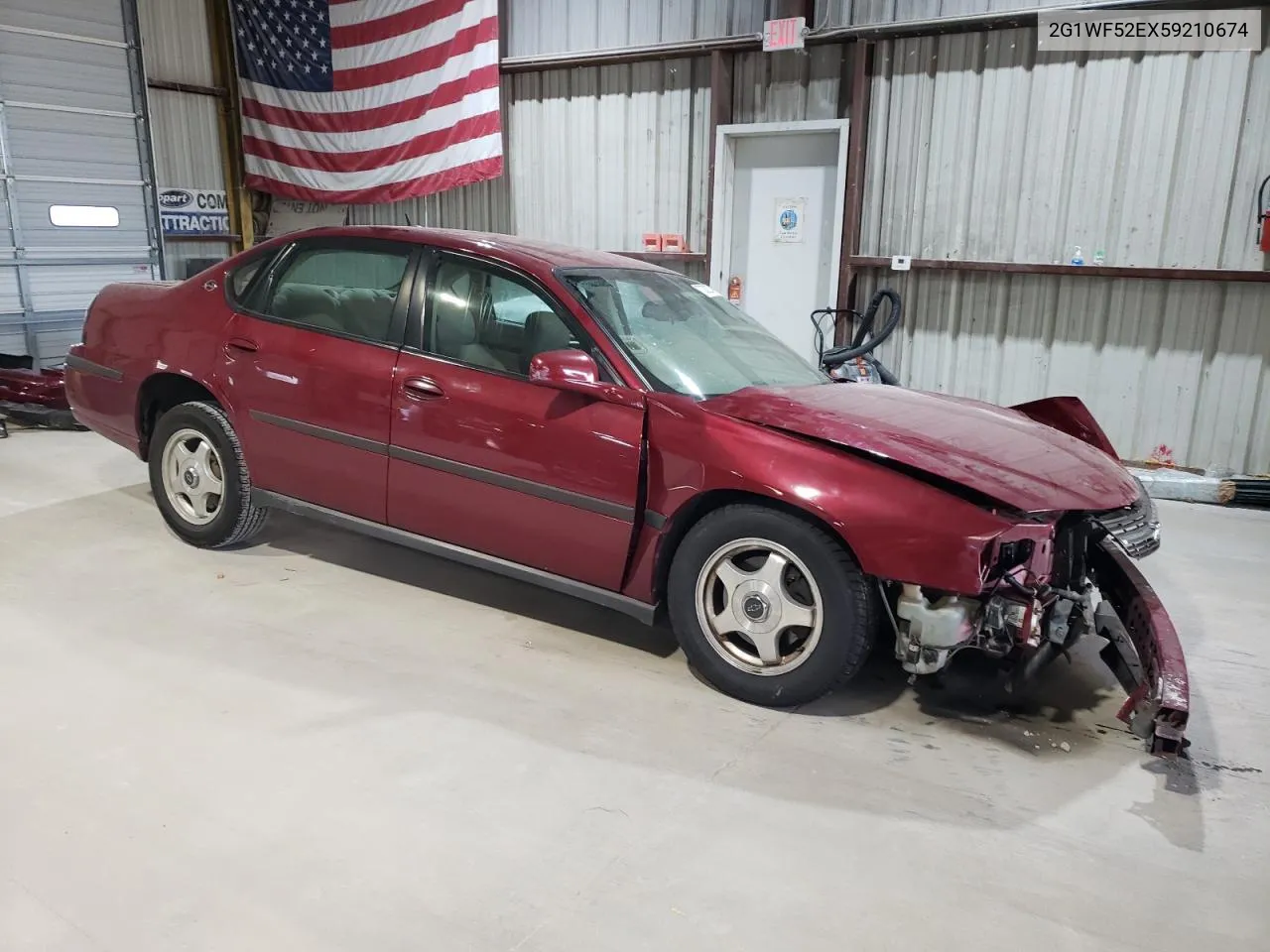 2005 Chevrolet Impala VIN: 2G1WF52EX59210674 Lot: 73382074