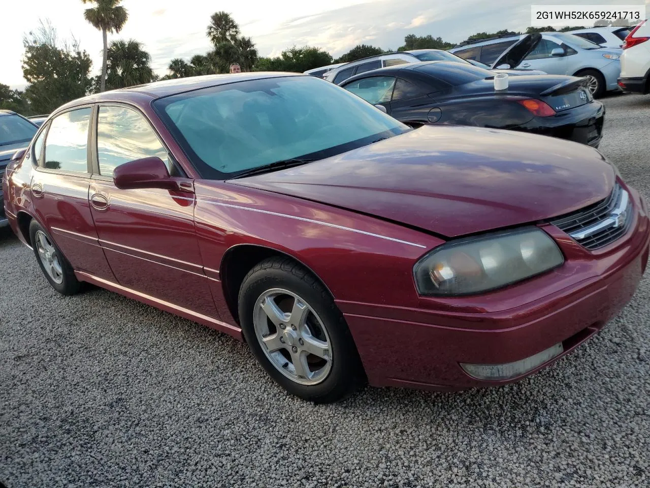 2005 Chevrolet Impala Ls VIN: 2G1WH52K659241713 Lot: 74367484