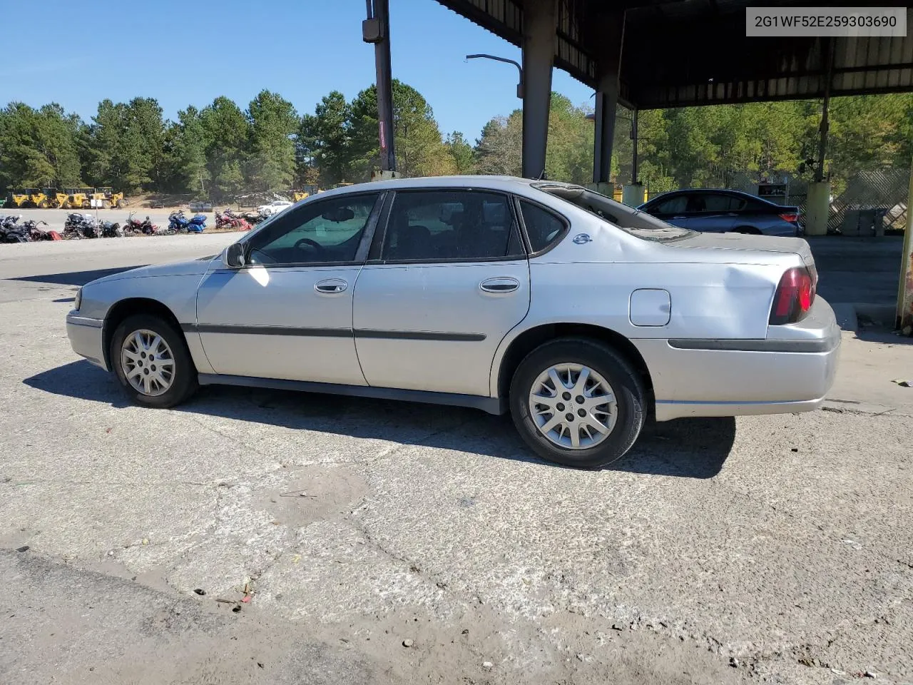 2005 Chevrolet Impala VIN: 2G1WF52E259303690 Lot: 74510944