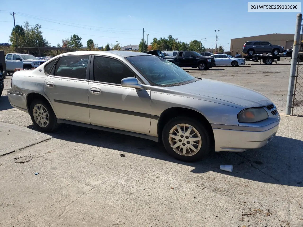 2005 Chevrolet Impala VIN: 2G1WF52E259303690 Lot: 74510944