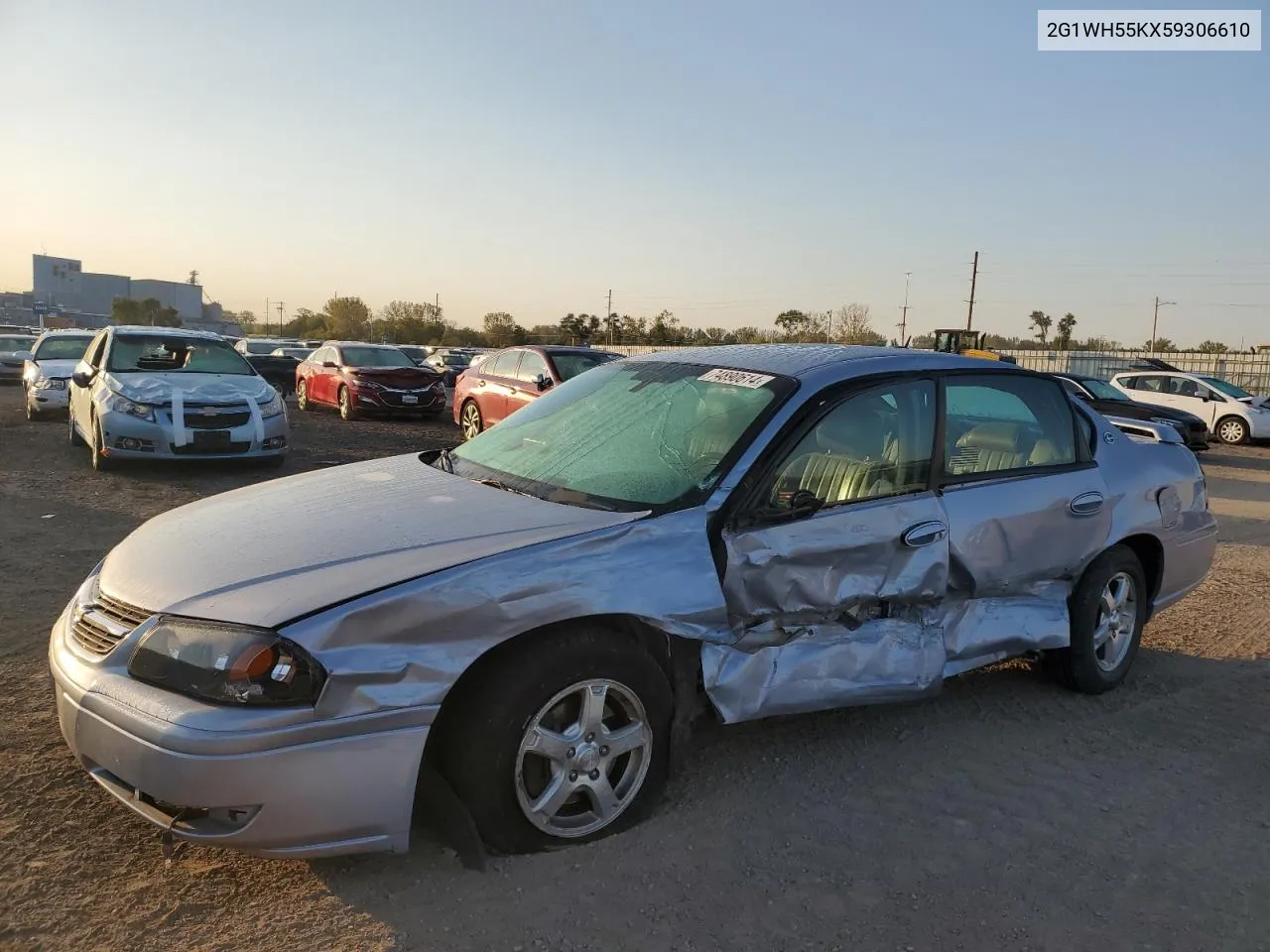 2005 Chevrolet Impala Ls VIN: 2G1WH55KX59306610 Lot: 74890614