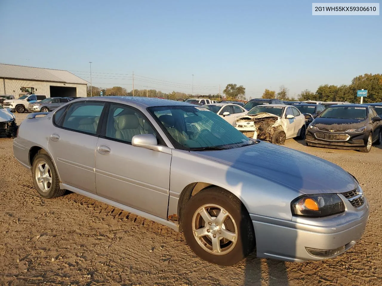 2005 Chevrolet Impala Ls VIN: 2G1WH55KX59306610 Lot: 74890614