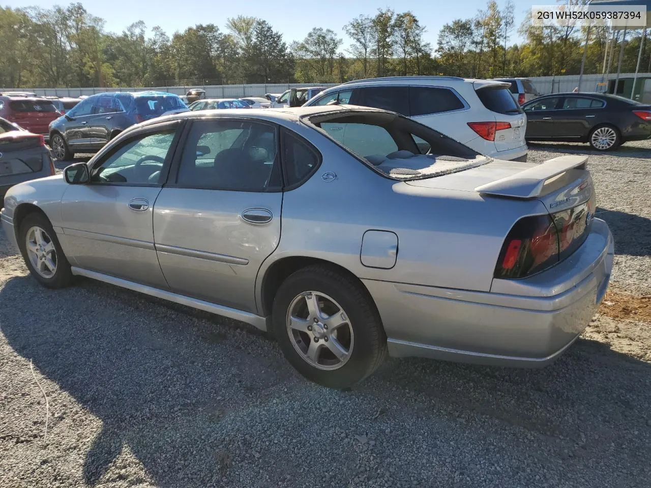 2005 Chevrolet Impala Ls VIN: 2G1WH52K059387394 Lot: 74964704