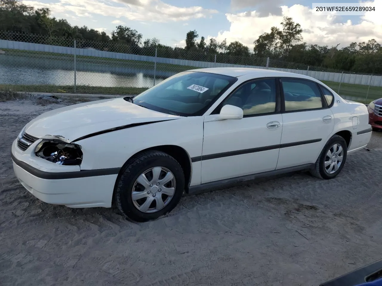 2005 Chevrolet Impala VIN: 2G1WF52E659289034 Lot: 76073854