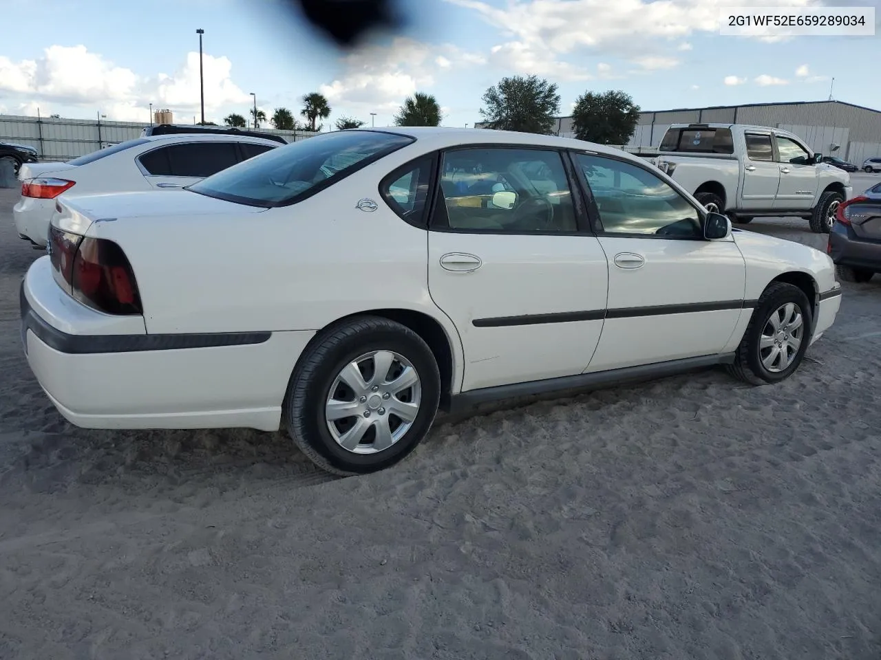 2005 Chevrolet Impala VIN: 2G1WF52E659289034 Lot: 76073854