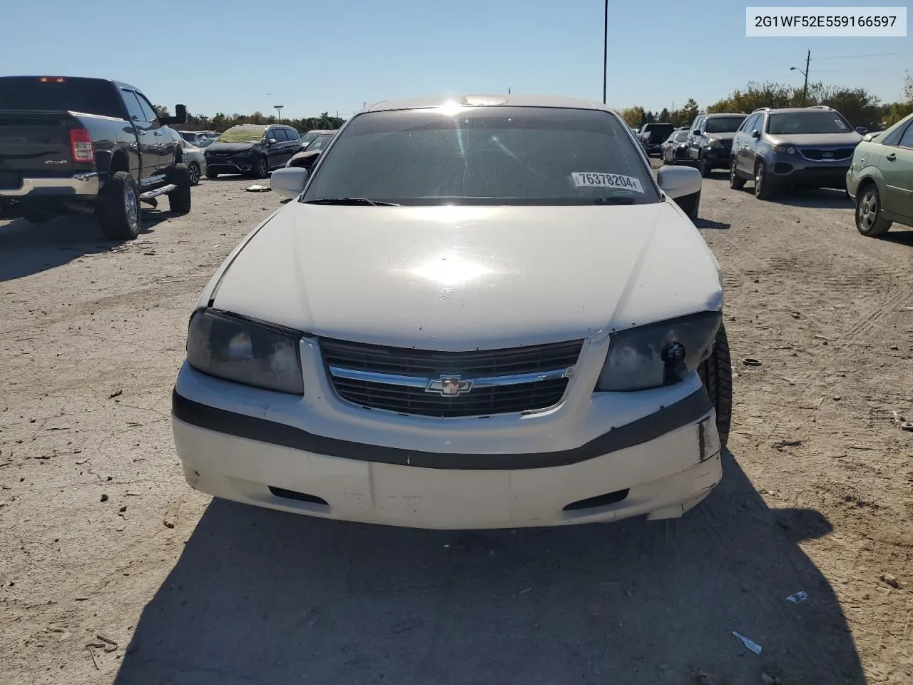 2005 Chevrolet Impala VIN: 2G1WF52E559166597 Lot: 76378204