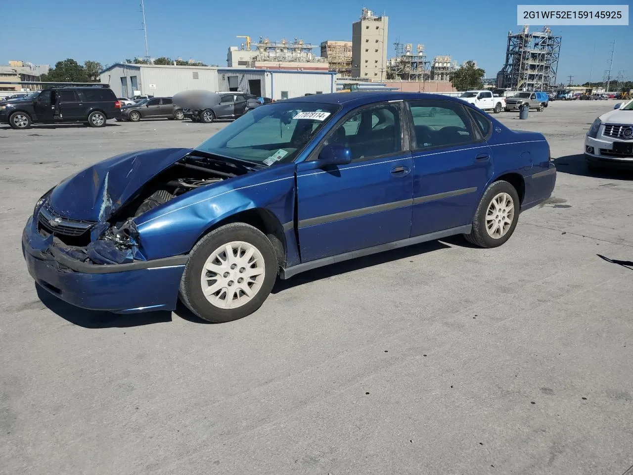 2005 Chevrolet Impala VIN: 2G1WF52E159145925 Lot: 77078114