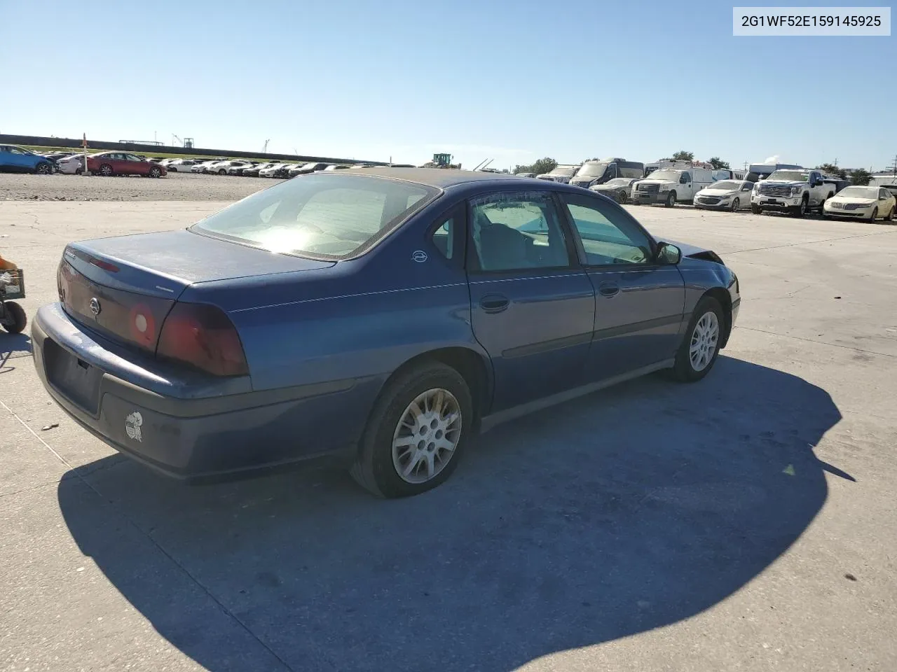 2005 Chevrolet Impala VIN: 2G1WF52E159145925 Lot: 77078114