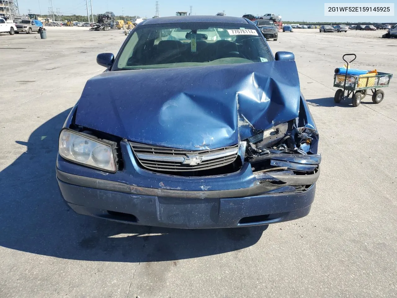 2005 Chevrolet Impala VIN: 2G1WF52E159145925 Lot: 77078114