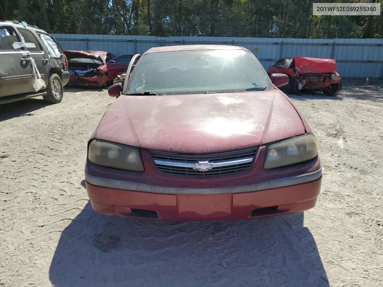 2005 Chevrolet Impala VIN: 2G1WF52E059255350 Lot: 77526694