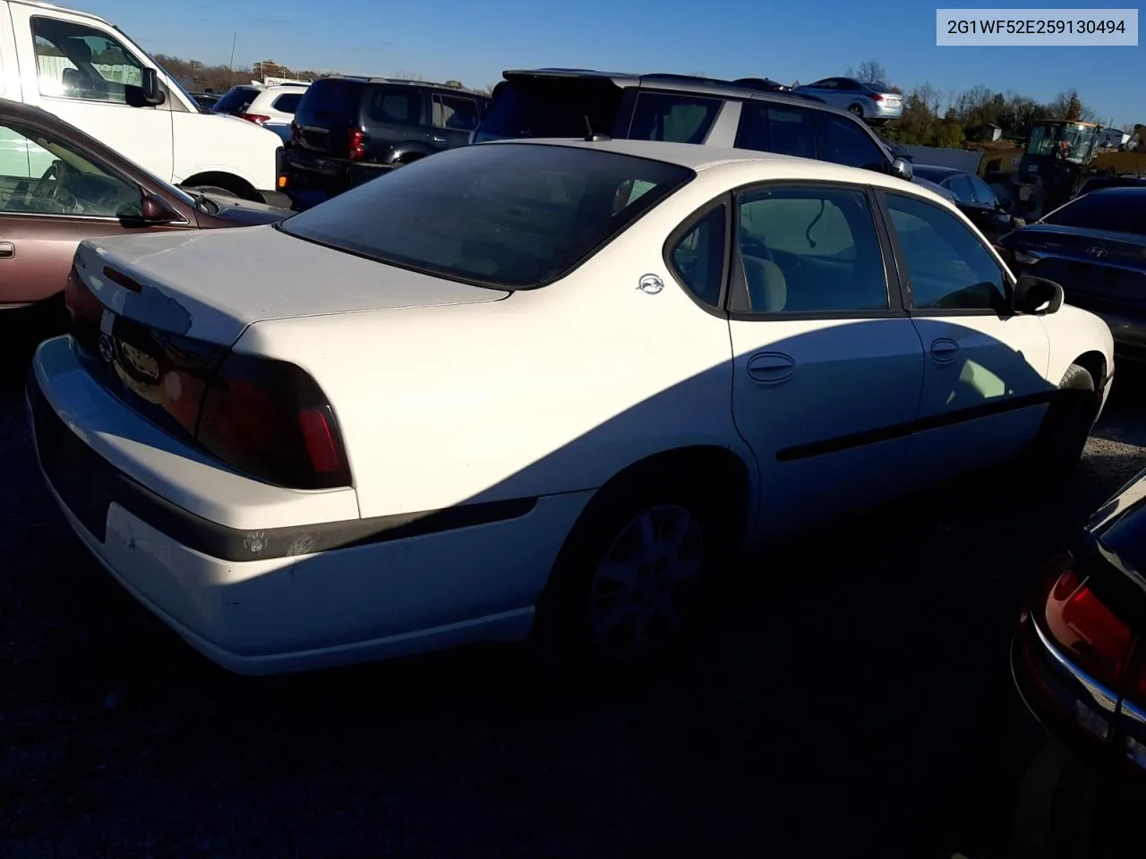 2005 Chevrolet Impala VIN: 2G1WF52E259130494 Lot: 78259984