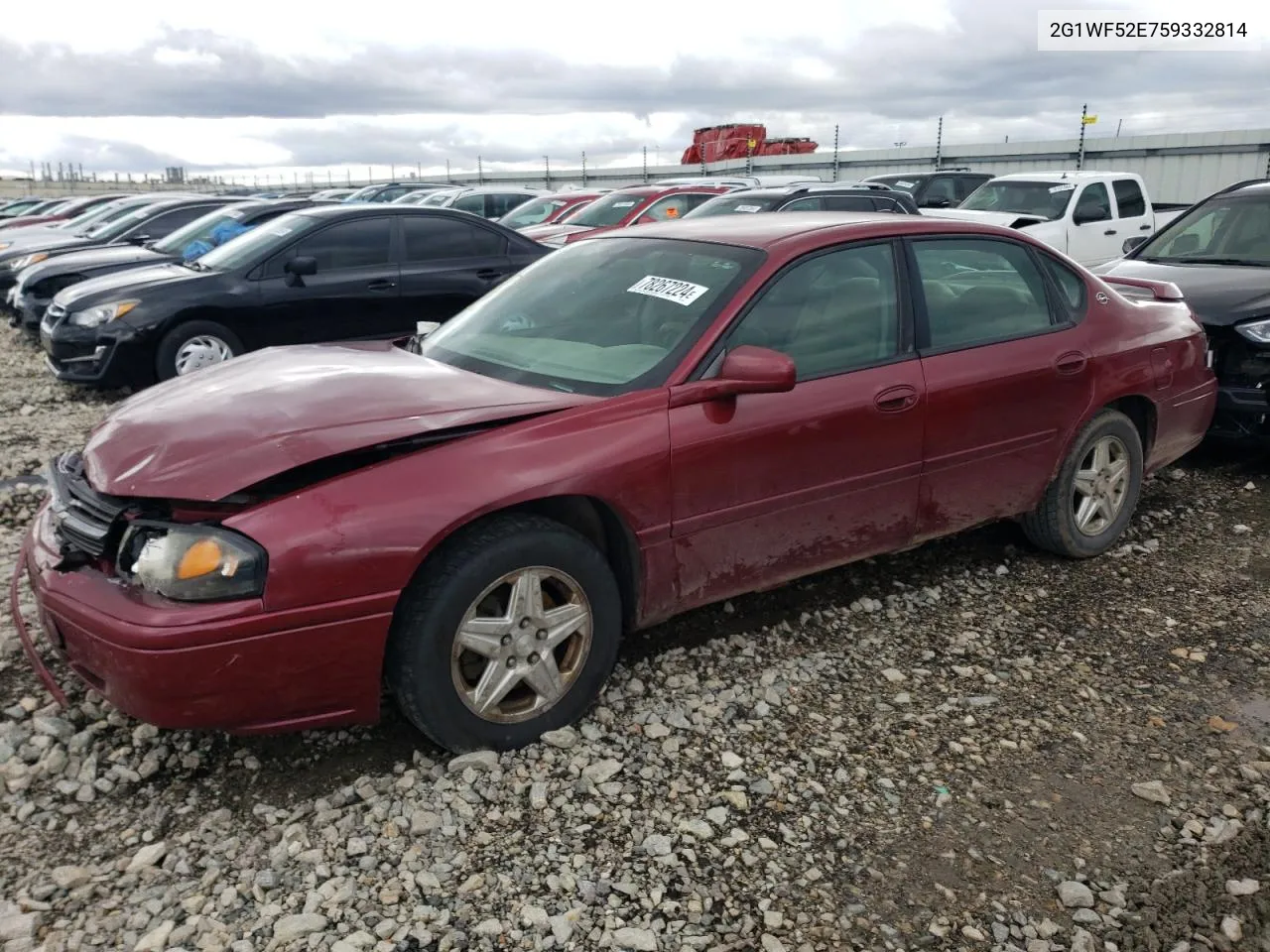 2005 Chevrolet Impala VIN: 2G1WF52E759332814 Lot: 78267224