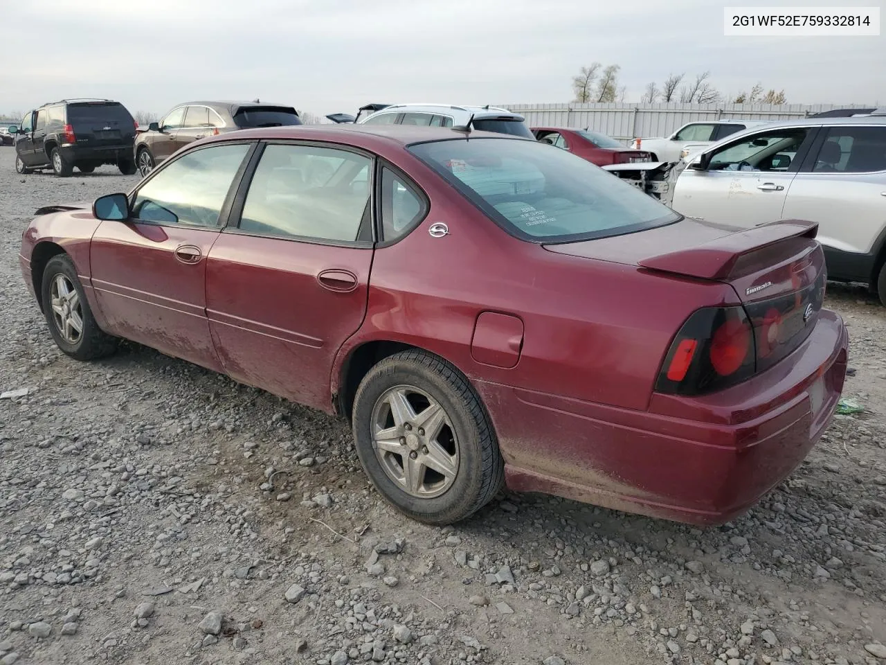 2005 Chevrolet Impala VIN: 2G1WF52E759332814 Lot: 78267224