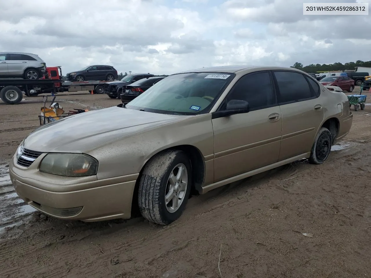 2005 Chevrolet Impala Ls VIN: 2G1WH52K459286312 Lot: 79130714