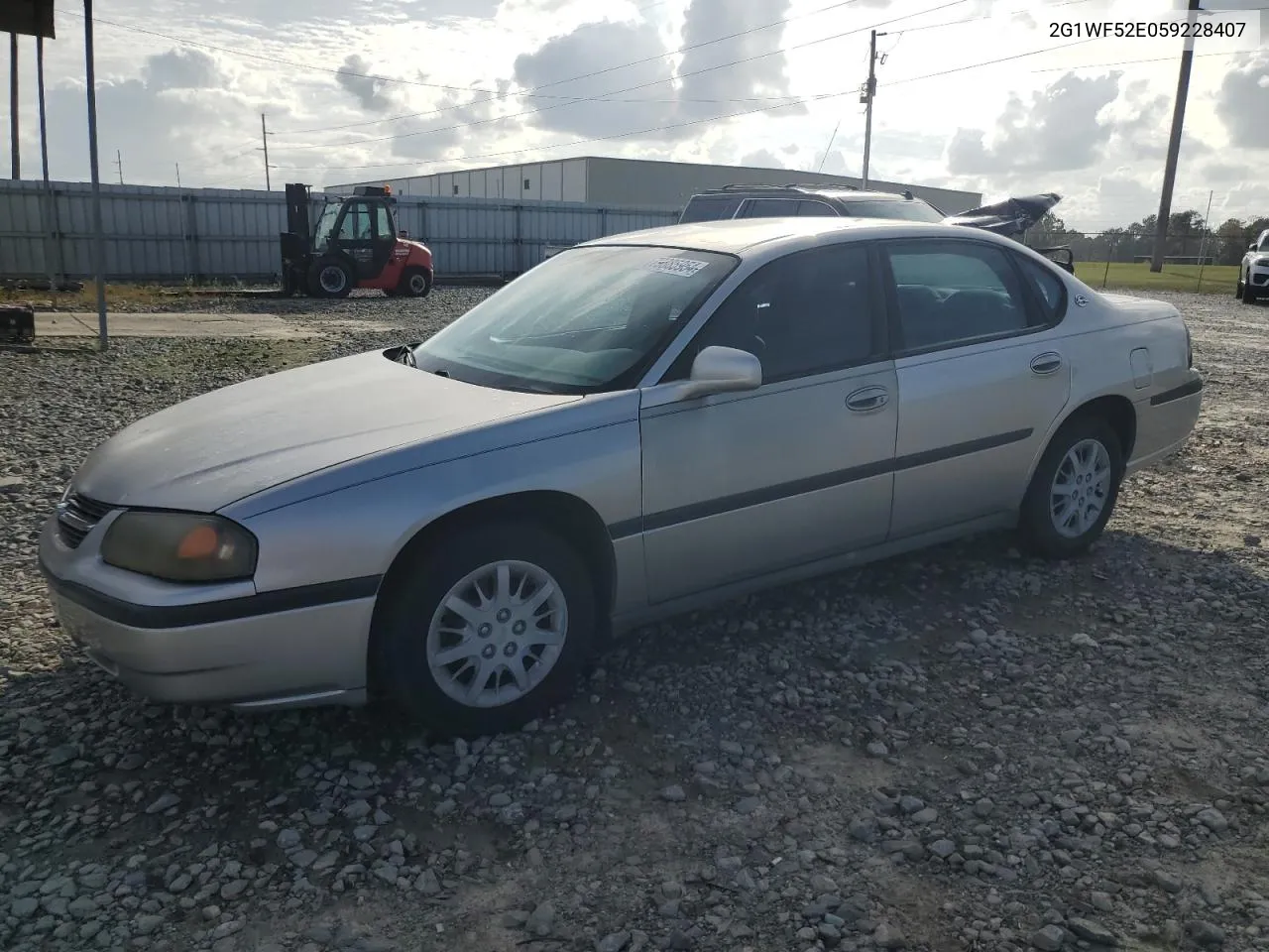 2005 Chevrolet Impala VIN: 2G1WF52E059228407 Lot: 79885954