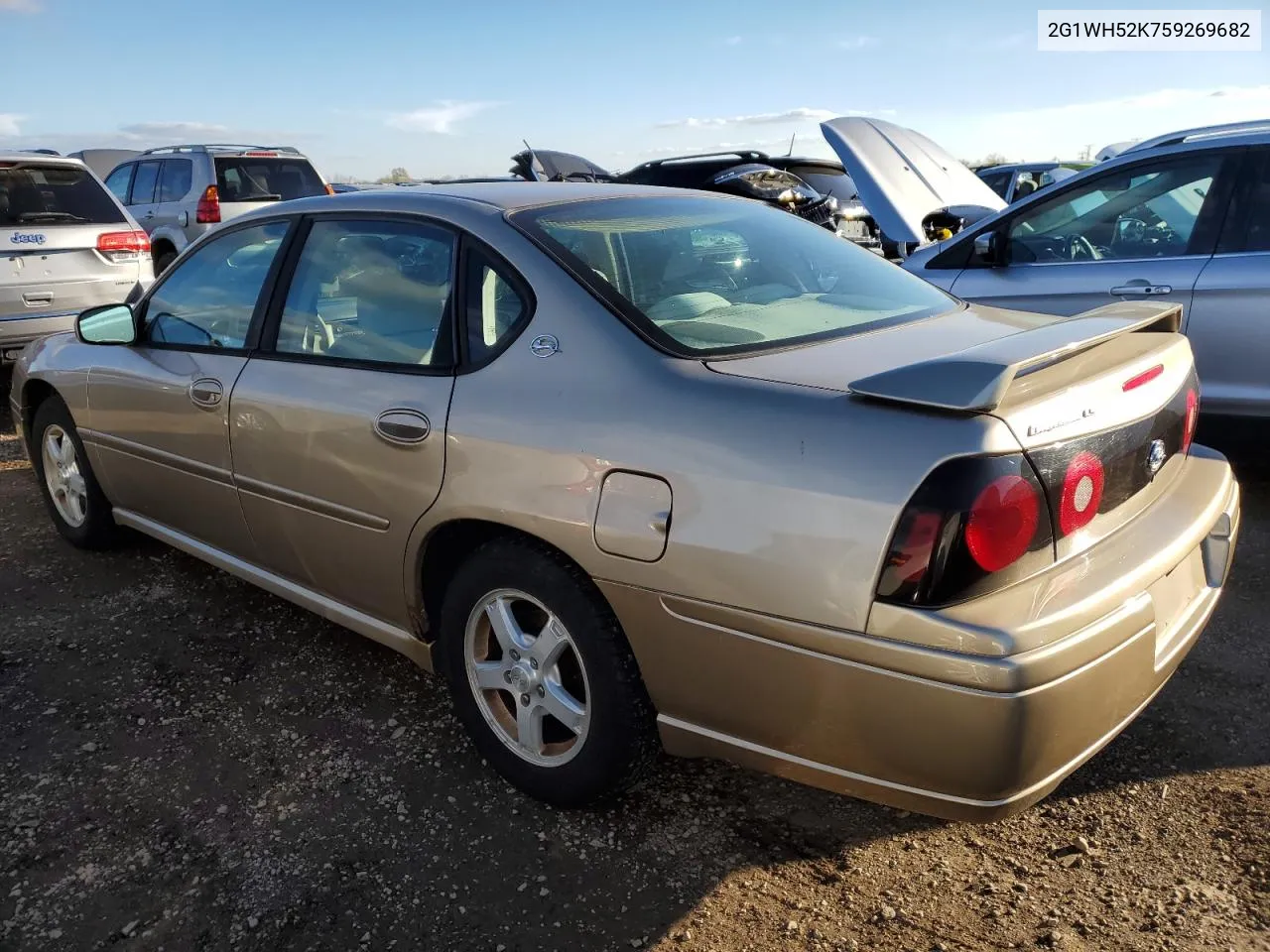 2005 Chevrolet Impala Ls VIN: 2G1WH52K759269682 Lot: 80043514