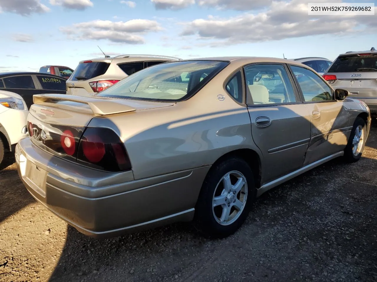 2005 Chevrolet Impala Ls VIN: 2G1WH52K759269682 Lot: 80043514