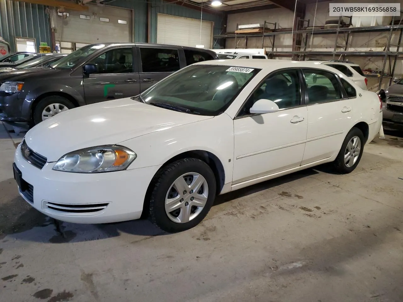 2006 Chevrolet Impala Ls VIN: 2G1WB58K169356858 Lot: 59985874