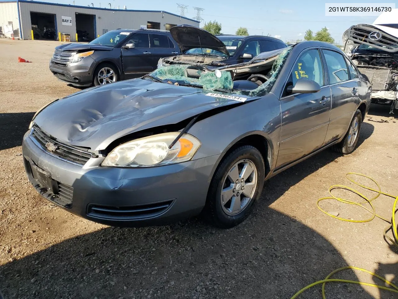 2006 Chevrolet Impala Lt VIN: 2G1WT58K369146730 Lot: 61336234