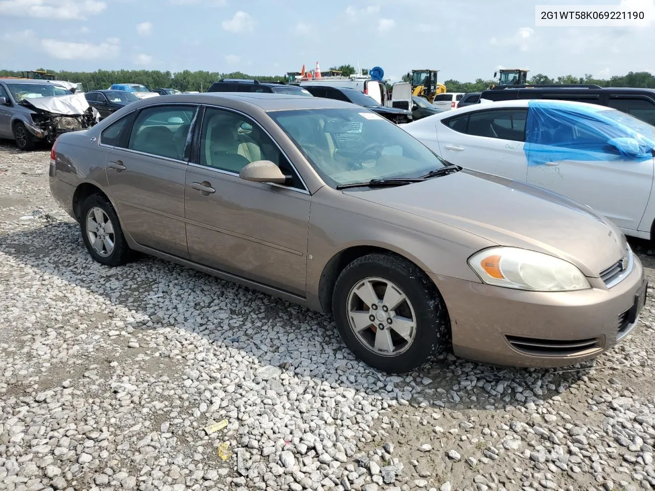 2G1WT58K069221190 2006 Chevrolet Impala Lt