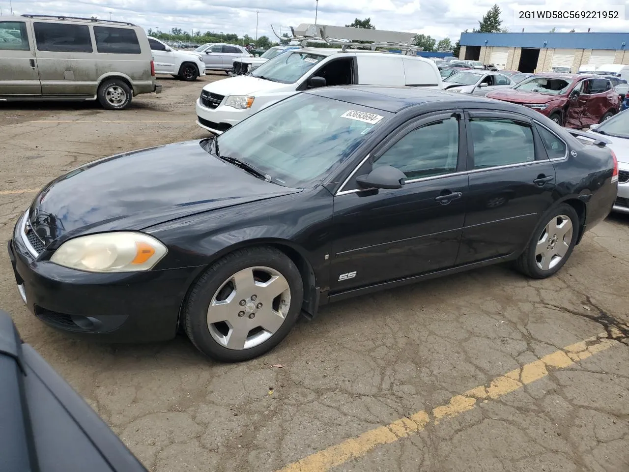 2006 Chevrolet Impala Super Sport VIN: 2G1WD58C569221952 Lot: 63693694