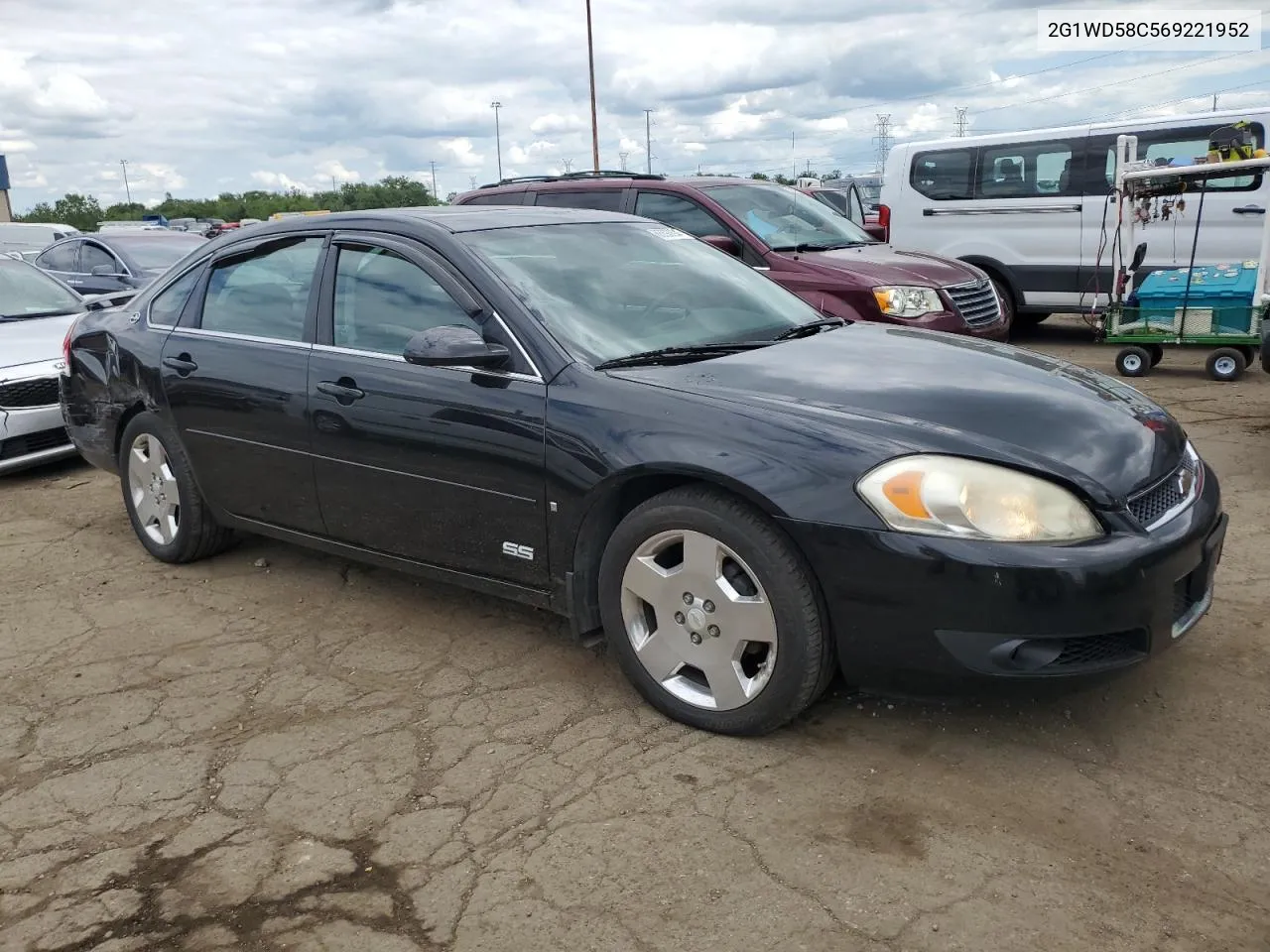 2006 Chevrolet Impala Super Sport VIN: 2G1WD58C569221952 Lot: 63693694