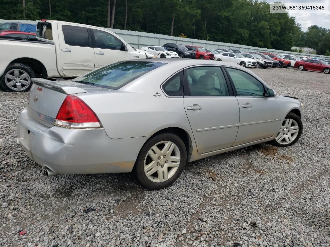 2006 Chevrolet Impala Ltz VIN: 2G1WU581369415345 Lot: 65071234