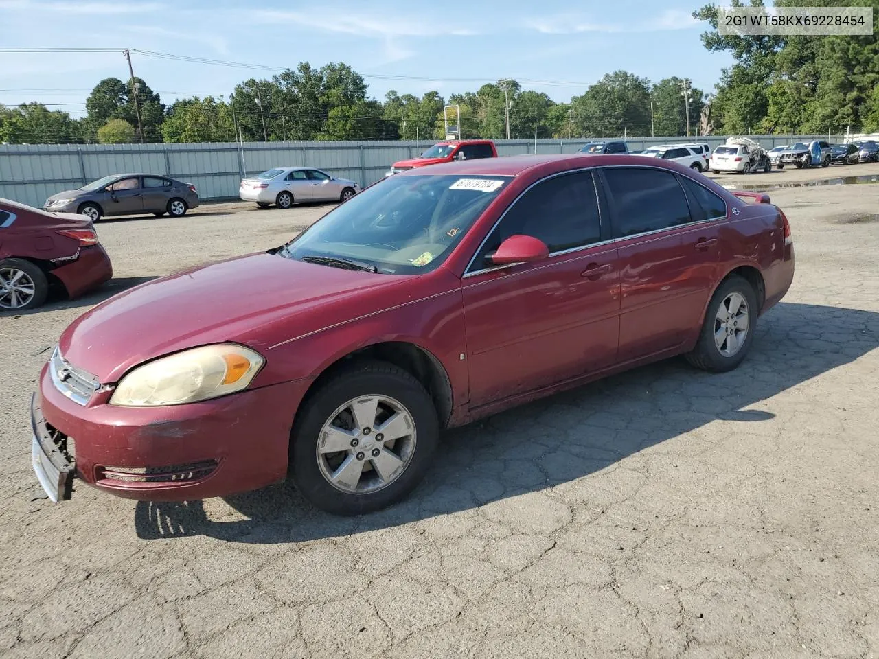 2006 Chevrolet Impala Lt VIN: 2G1WT58KX69228454 Lot: 67679704