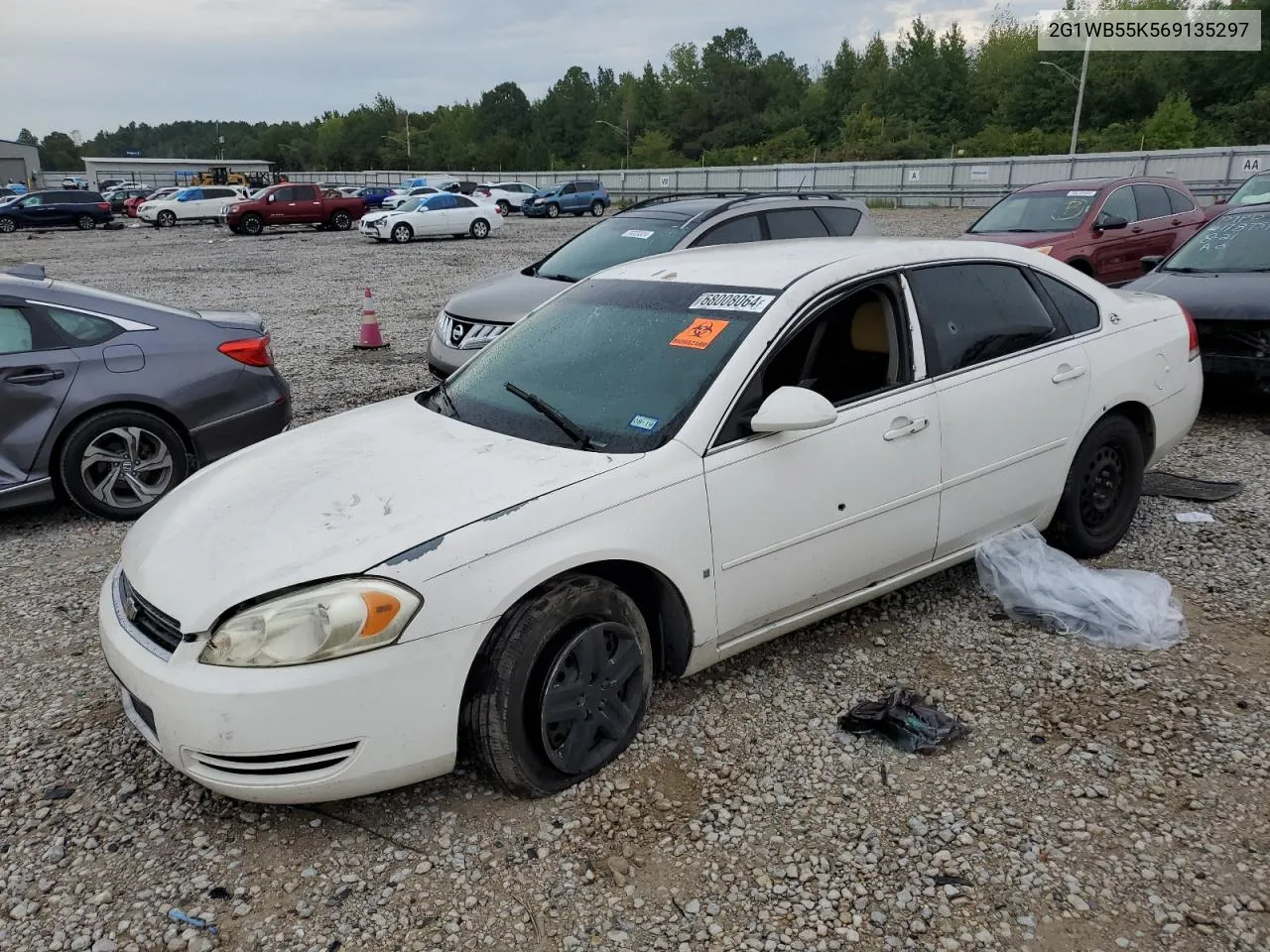 2G1WB55K569135297 2006 Chevrolet Impala Ls