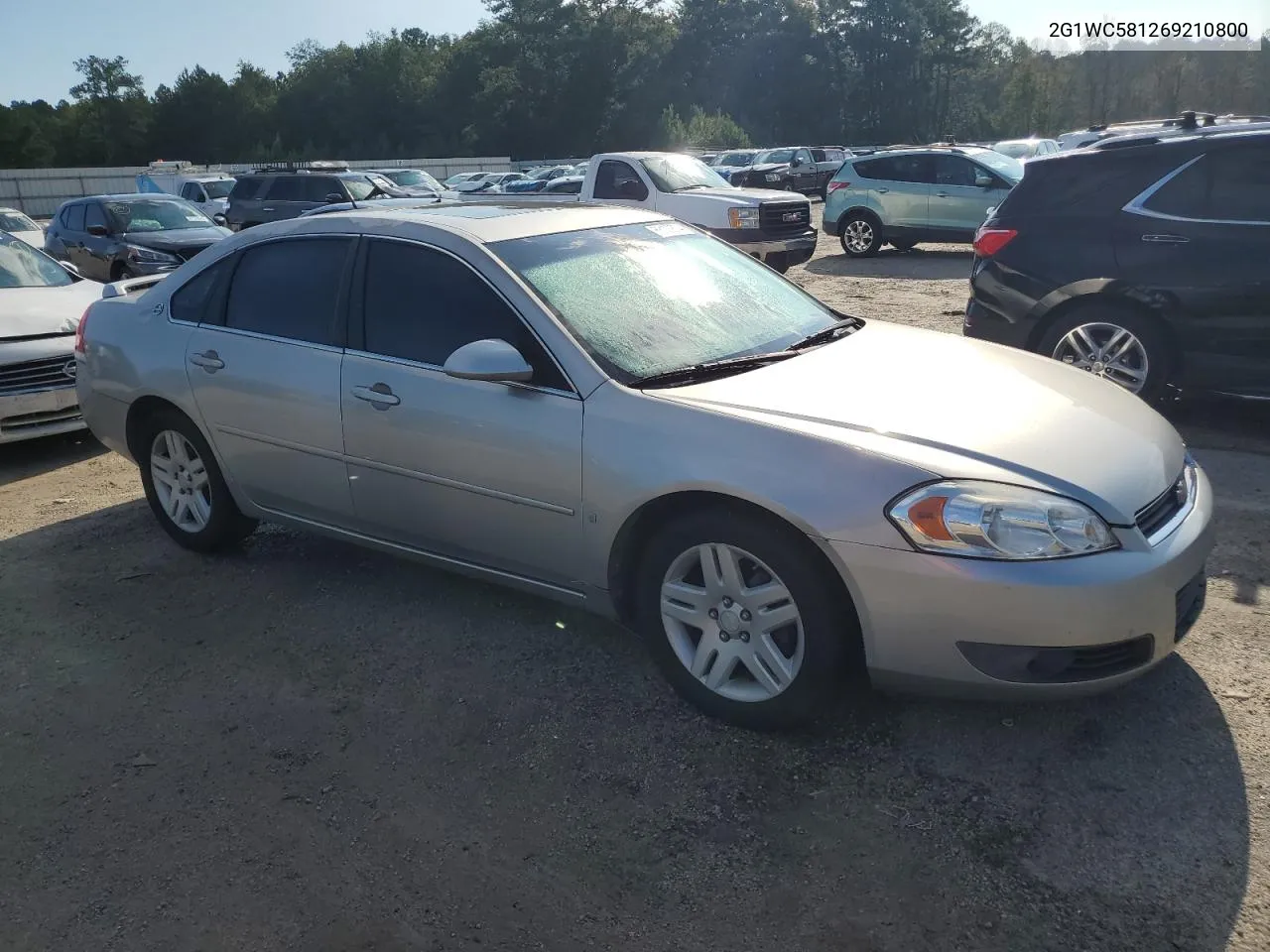 2G1WC581269210800 2006 Chevrolet Impala Lt