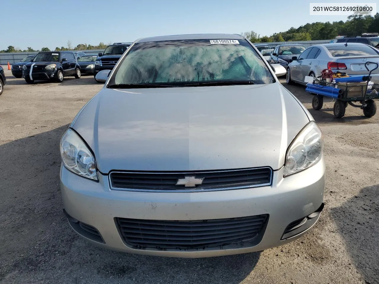 2G1WC581269210800 2006 Chevrolet Impala Lt