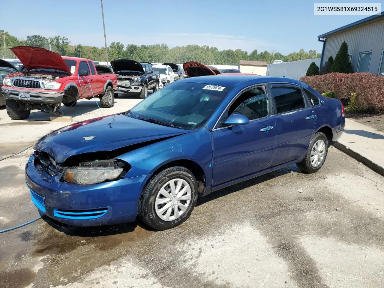 2006 Chevrolet Impala Police VIN: 2G1WS581X69324515 Lot: 68109894