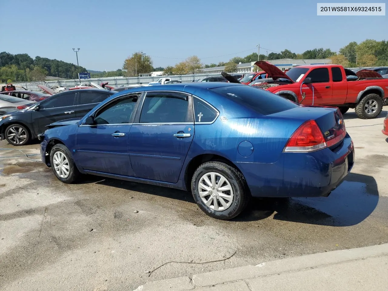 2006 Chevrolet Impala Police VIN: 2G1WS581X69324515 Lot: 68109894