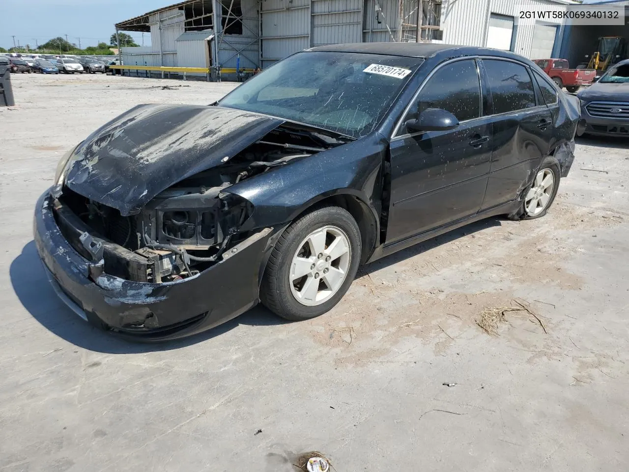 2006 Chevrolet Impala Lt VIN: 2G1WT58K069340132 Lot: 68570174