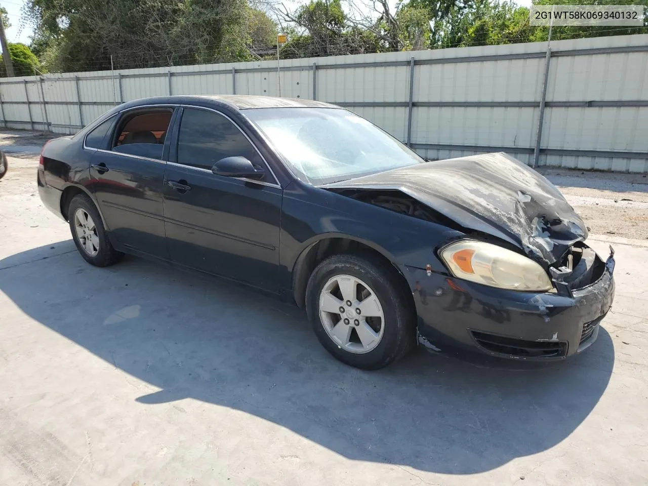 2006 Chevrolet Impala Lt VIN: 2G1WT58K069340132 Lot: 68570174