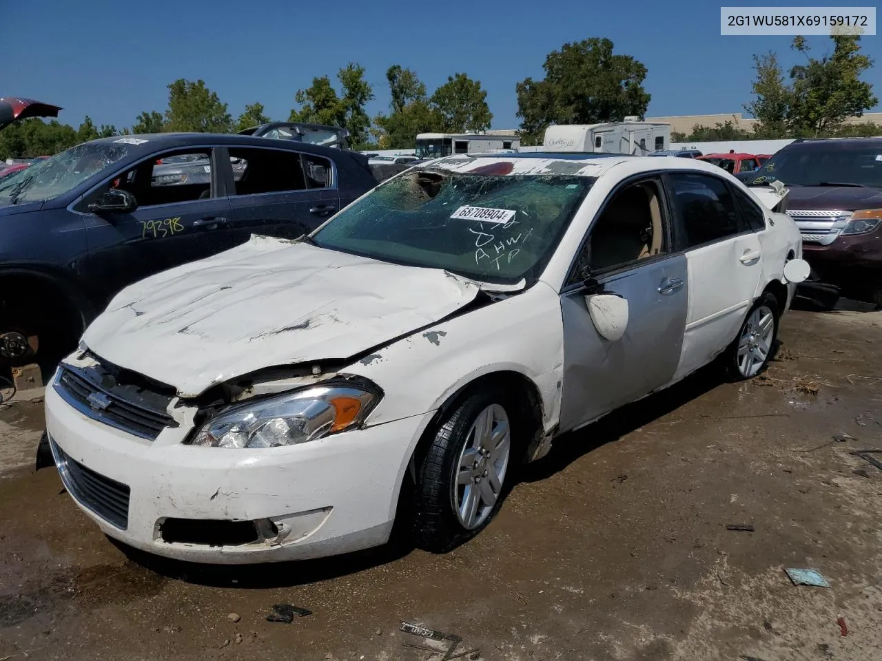 2006 Chevrolet Impala Ltz VIN: 2G1WU581X69159172 Lot: 68708904