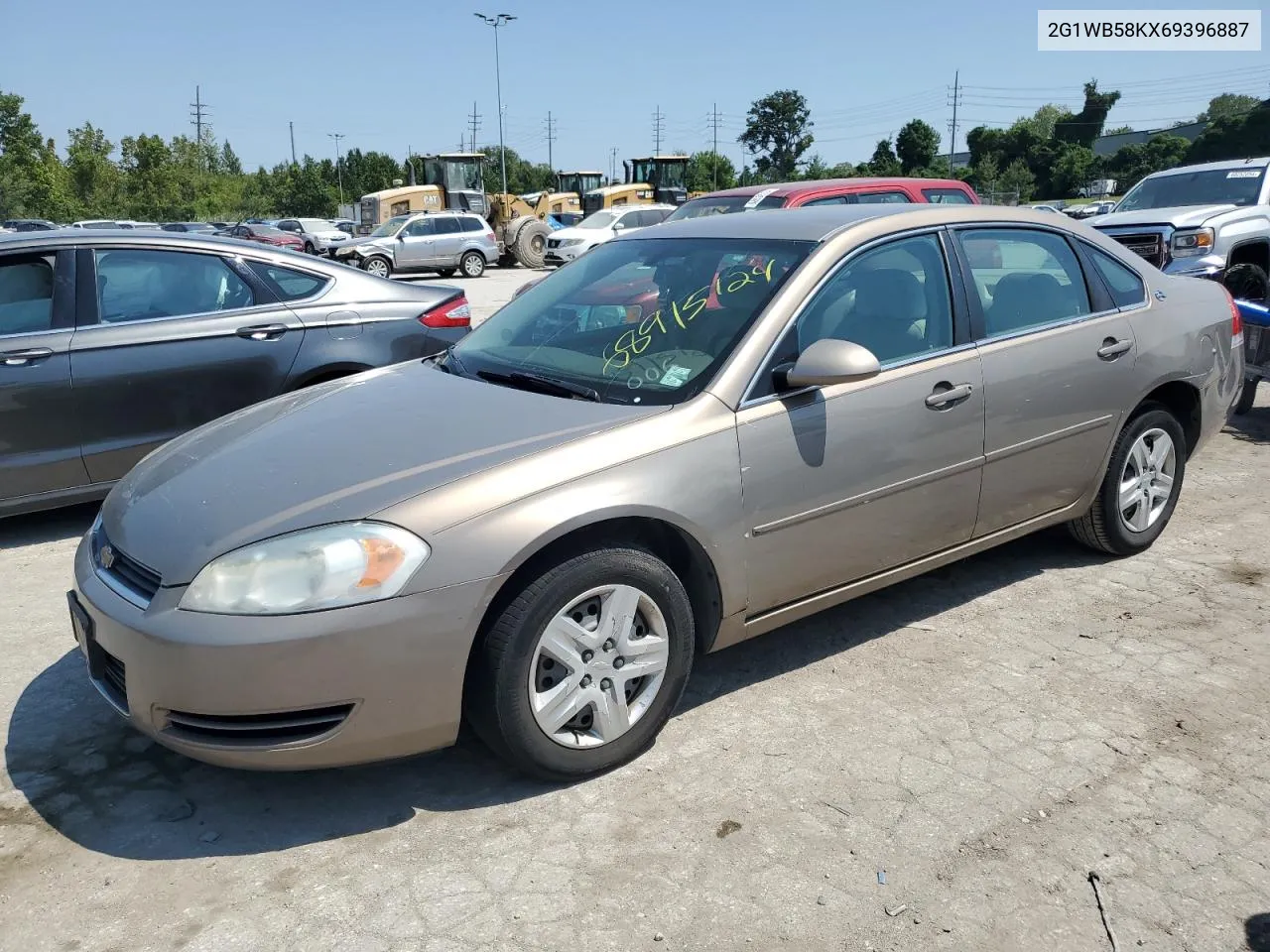 2006 Chevrolet Impala Ls VIN: 2G1WB58KX69396887 Lot: 68915124