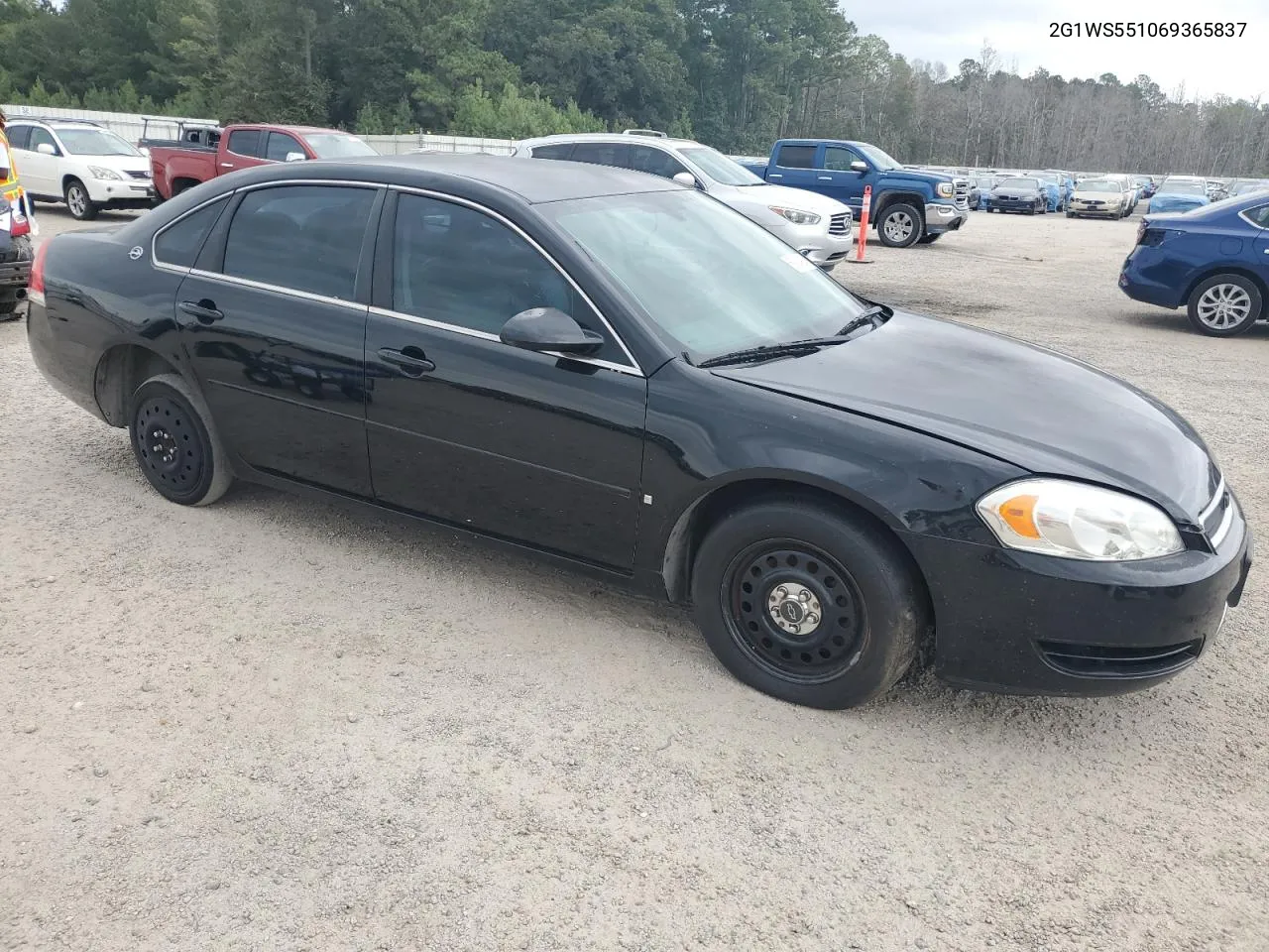 2G1WS551069365837 2006 Chevrolet Impala Police