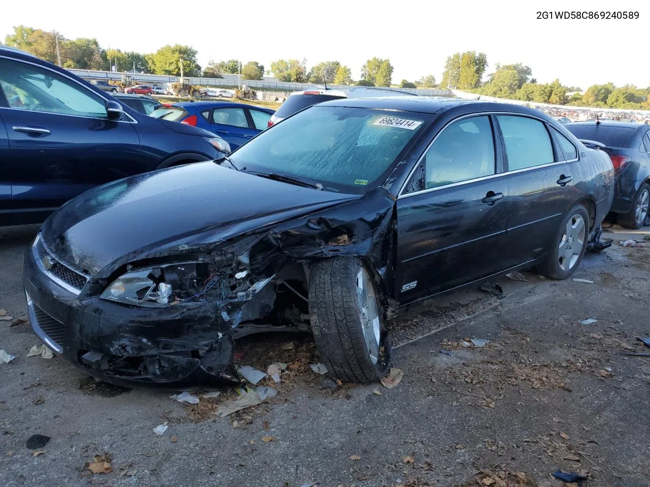 2G1WD58C869240589 2006 Chevrolet Impala Super Sport