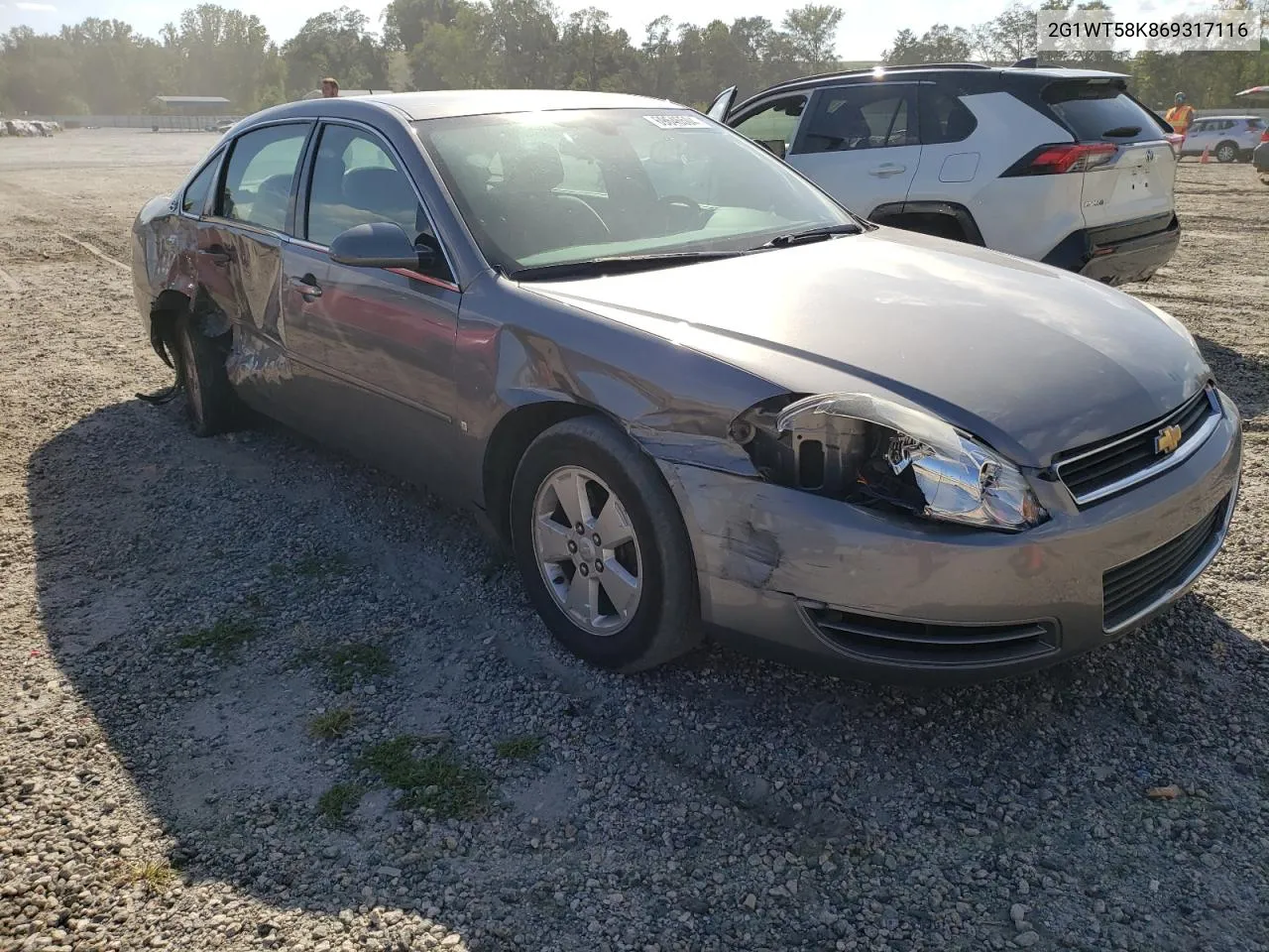 2006 Chevrolet Impala Lt VIN: 2G1WT58K869317116 Lot: 69646504