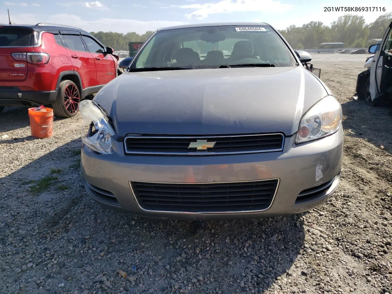 2G1WT58K869317116 2006 Chevrolet Impala Lt