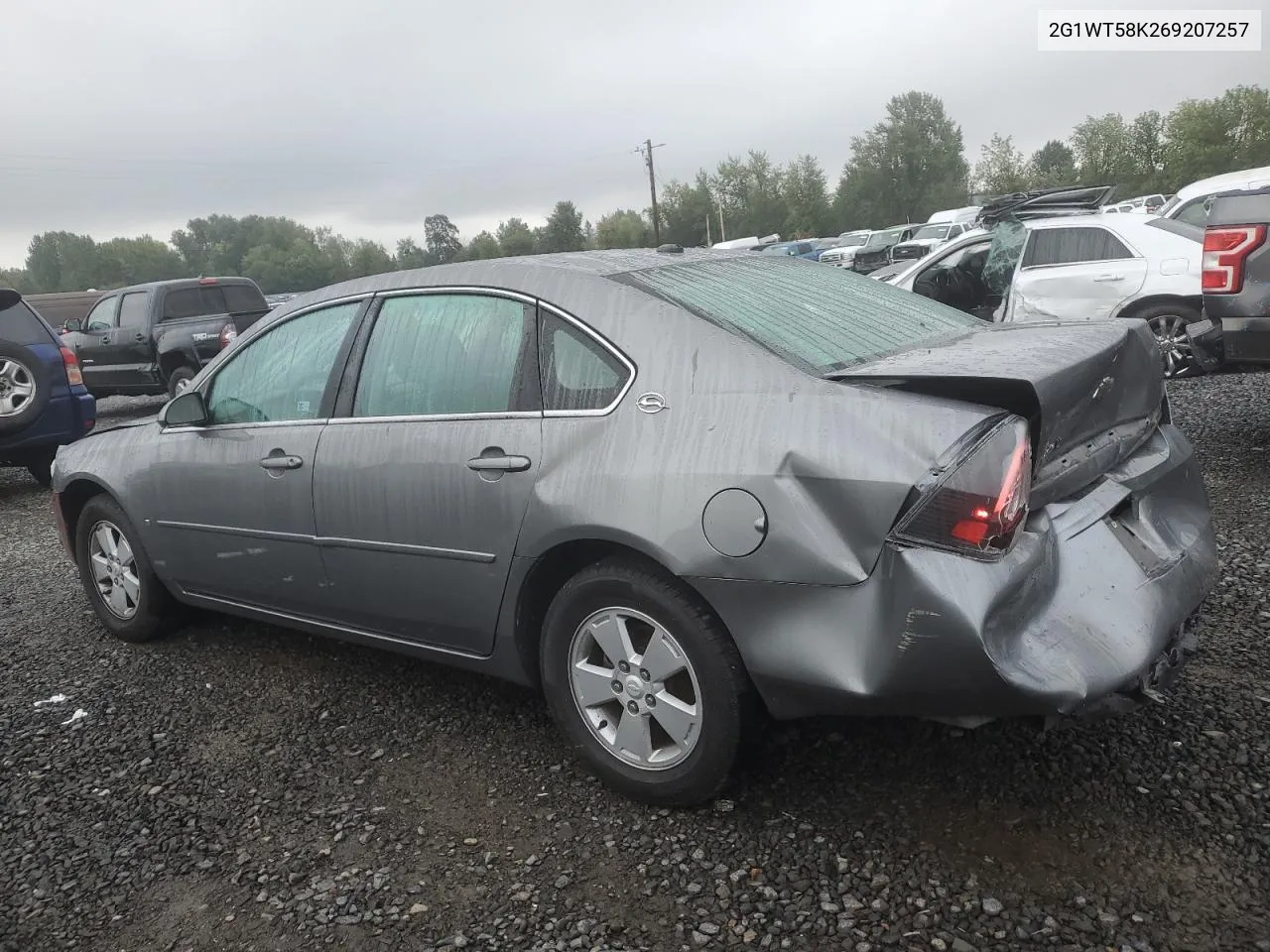 2006 Chevrolet Impala Lt VIN: 2G1WT58K269207257 Lot: 70280394