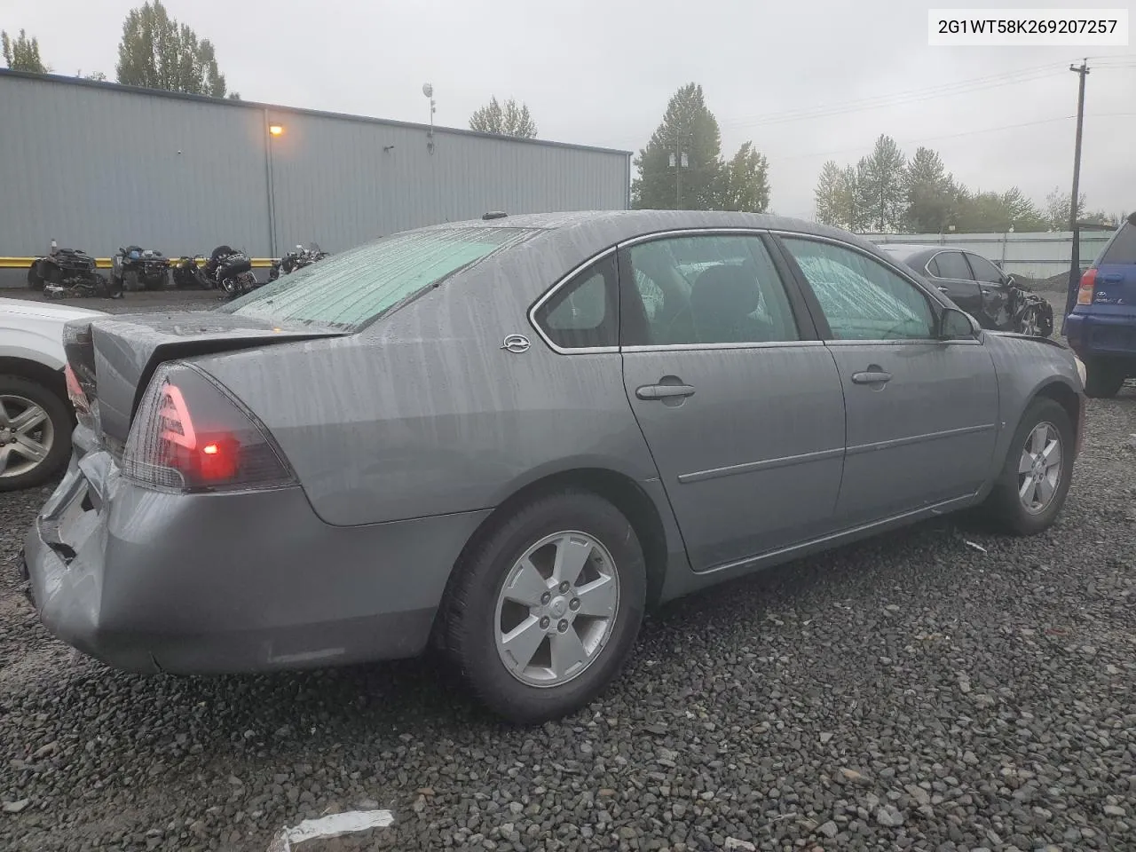 2006 Chevrolet Impala Lt VIN: 2G1WT58K269207257 Lot: 70280394